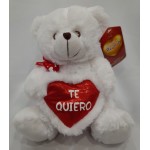 Peluche Urso Branco Te Quero: +14,95€